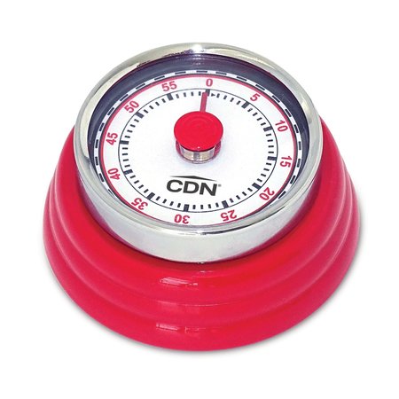 CDN Compact Mechanical Timer - Red MT4-R